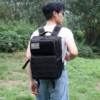 SYZM Nylon Backpack New Travel Sports Large Capacity Outdoor Tactical Backpacks Mountaineering Oxford Cloth Bag