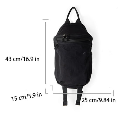 SYZM Outdoor Backpack Casual Shoulders Bags Waterproof Nylon Backpack Large Capacity Hiking Bag Fitness Yoga Bag