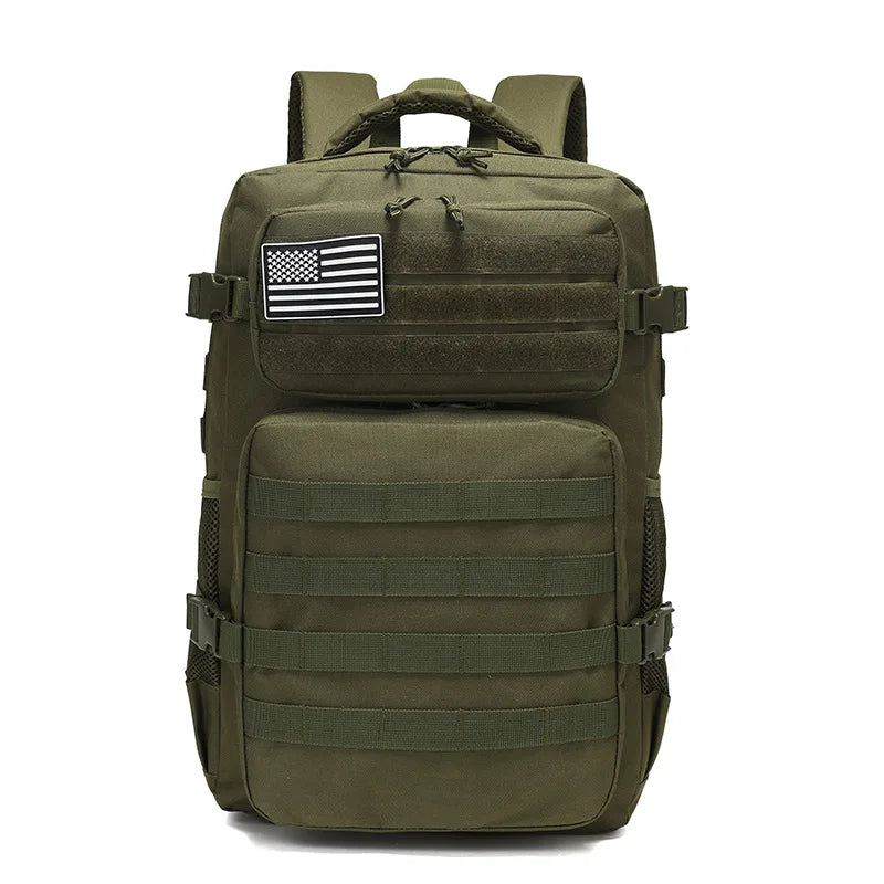 SYZM Outdoor Large Capacity Mountaineering Bag Camouflage Tactical Cycling Backpack Hiking Camping Fishing Backpacks