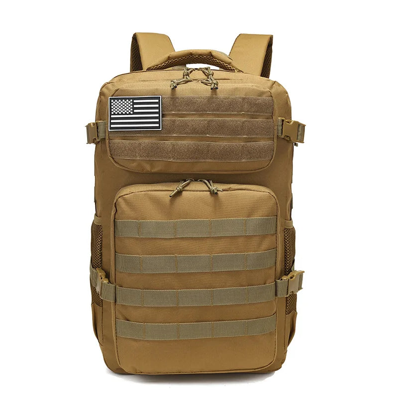 SYZM Outdoor Large Capacity Mountaineering Bag Camouflage Tactical Cycling Backpack Hiking Camping Fishing Backpacks