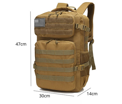 SYZM Outdoor Large Capacity Mountaineering Bag Camouflage Tactical Cycling Backpack Hiking Camping Fishing Backpacks
