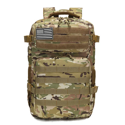 SYZM Outdoor Large Capacity Mountaineering Bag Camouflage Tactical Cycling Backpack Hiking Camping Fishing Backpacks