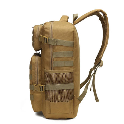 SYZM Outdoor Large Capacity Mountaineering Bag Camouflage Tactical Cycling Backpack Hiking Camping Fishing Backpacks