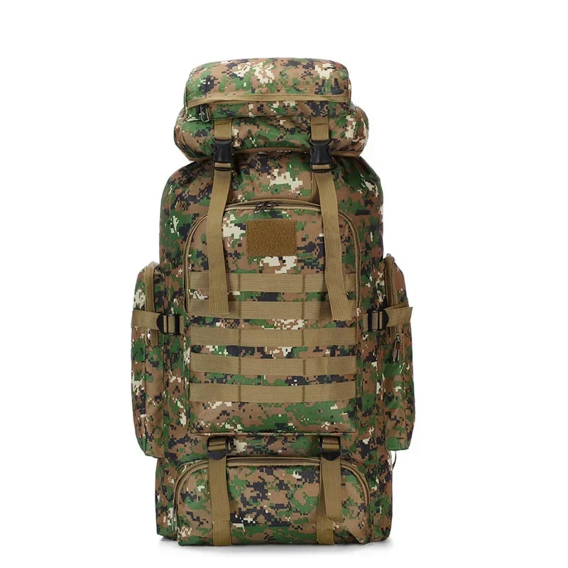 SYZM Outdoor Rucksacks Oxford Waterproof Tactical Backpacks Sports Camping Hiking Trekking Fishing Hunting Bags 80L