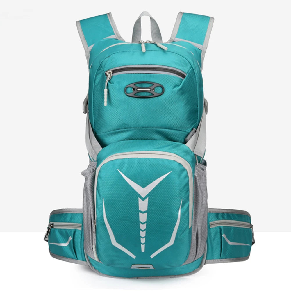 SYZM Outdoor Sport Cycling Water Bag Storage Hydration Pack Helmet Backpack Light Camping Hiking Bike Riding  Bladder Knapsack