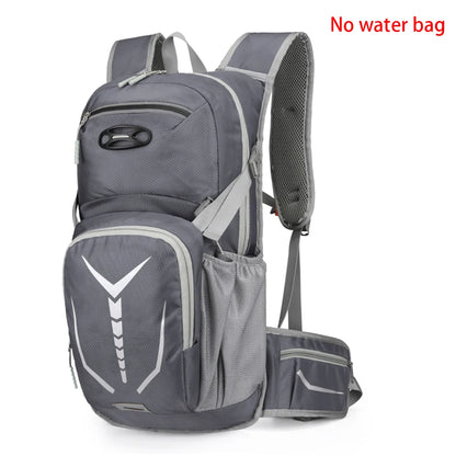 SYZM Outdoor Sport Cycling Water Bag Storage Hydration Pack Helmet Backpack Light Camping Hiking Bike Riding  Bladder Knapsack