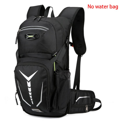 SYZM Outdoor Sport Cycling Water Bag Storage Hydration Pack Helmet Backpack Light Camping Hiking Bike Riding  Bladder Knapsack