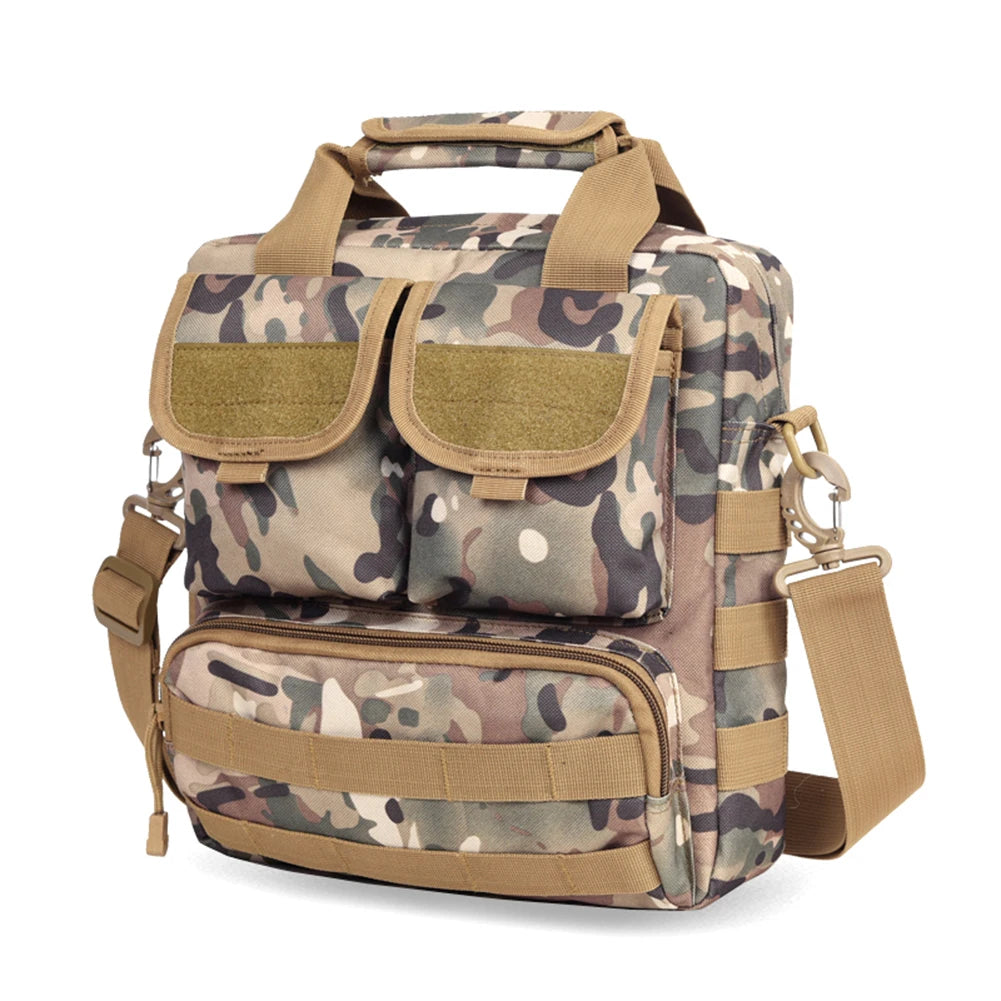 SYZM Outdoor Tactical Shoulder Bag Multifunction Cross Body Bag Hiking Camping Hunting Daypack Fishing Backpack