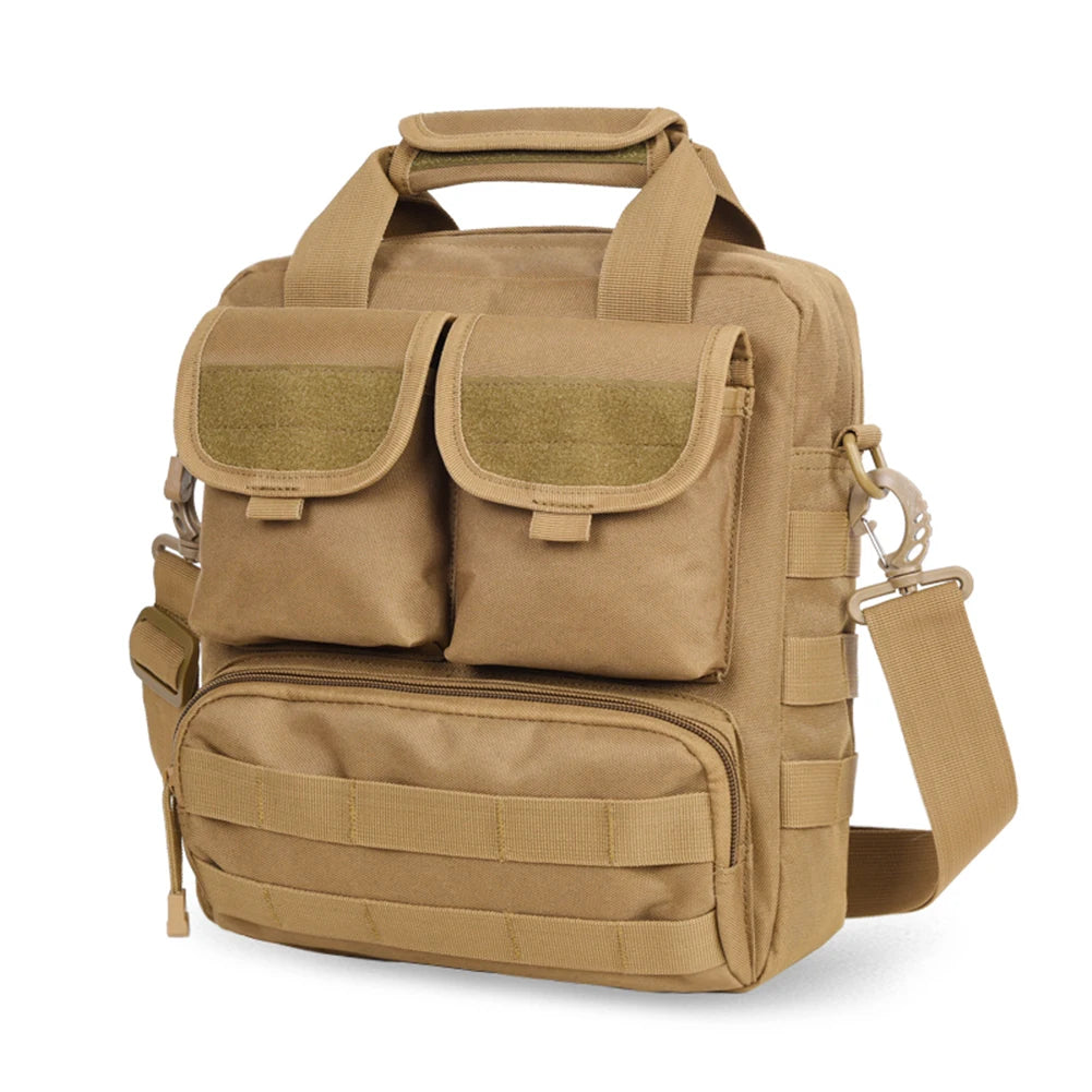 SYZM Outdoor Tactical Shoulder Bag Multifunction Cross Body Bag Hiking Camping Hunting Daypack Fishing Backpack