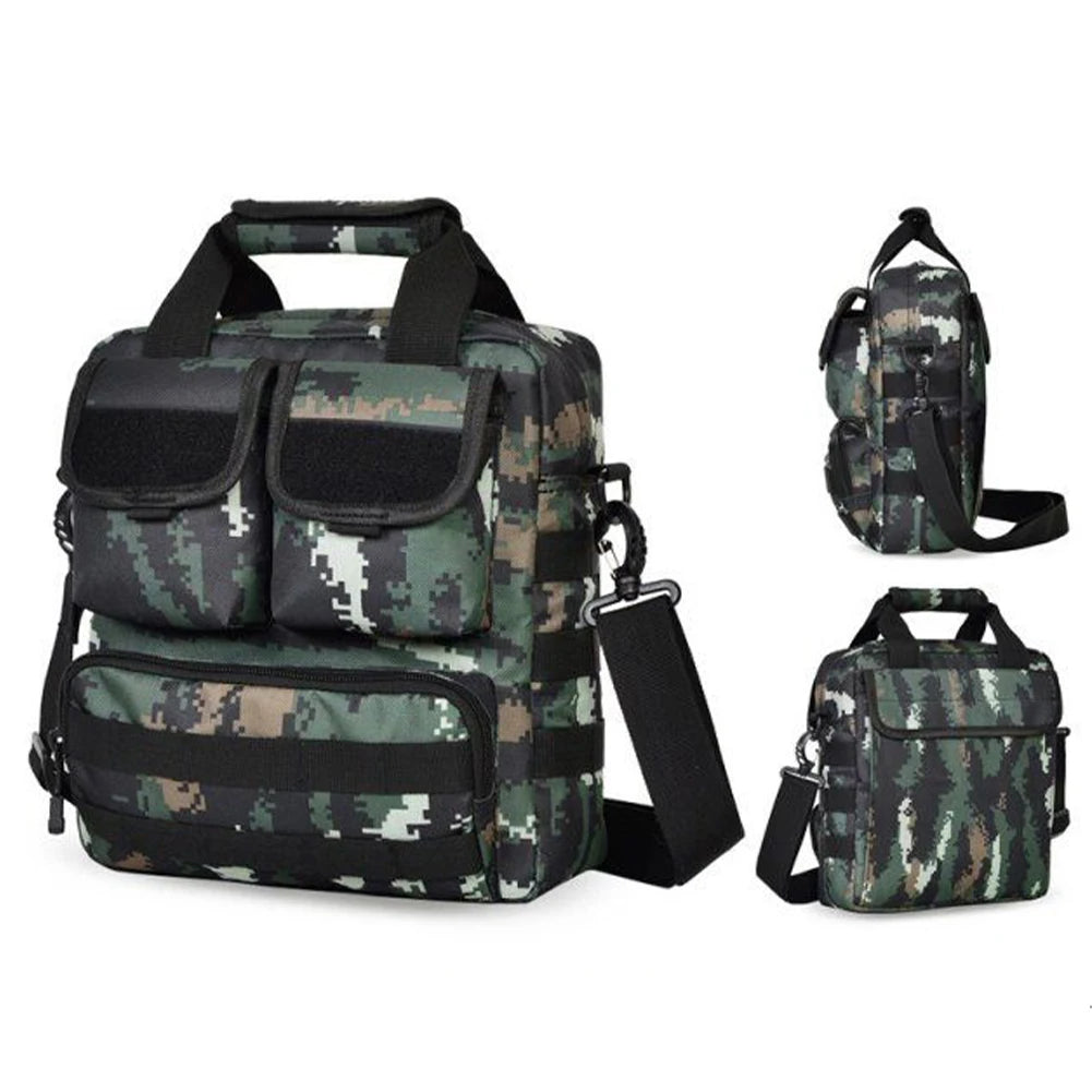 SYZM Outdoor Tactical Shoulder Bag Multifunction Cross Body Bag Hiking Camping Hunting Daypack Fishing Backpack