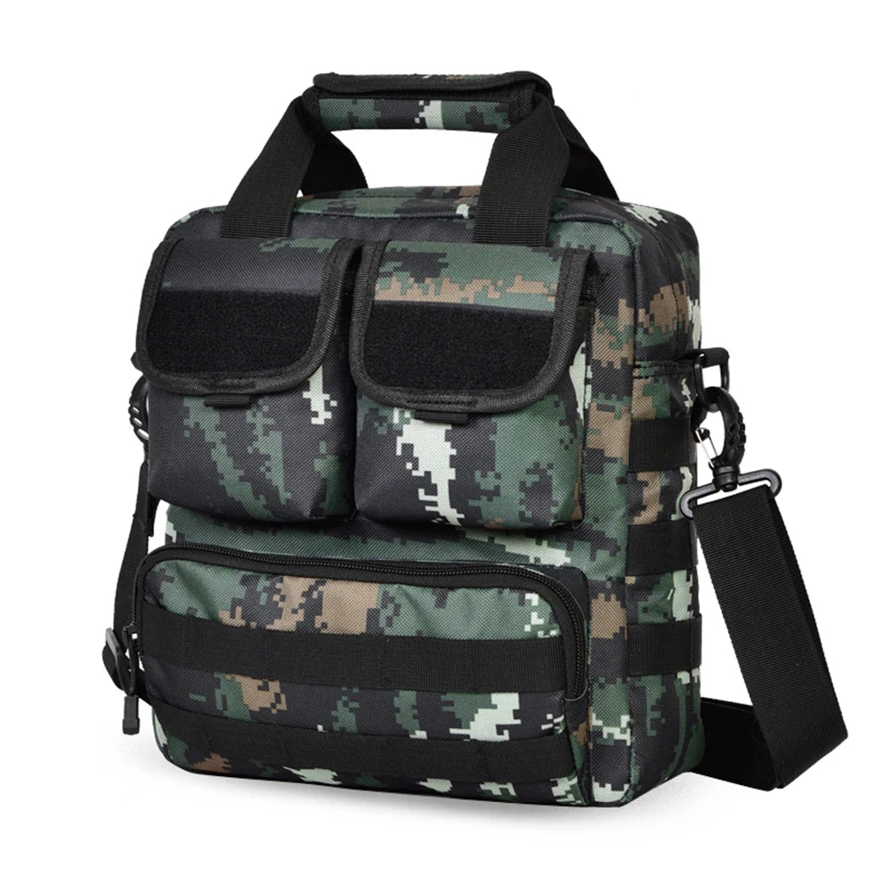 SYZM Outdoor Tactical Shoulder Bag Multifunction Cross Body Bag Hiking Camping Hunting Daypack Fishing Backpack