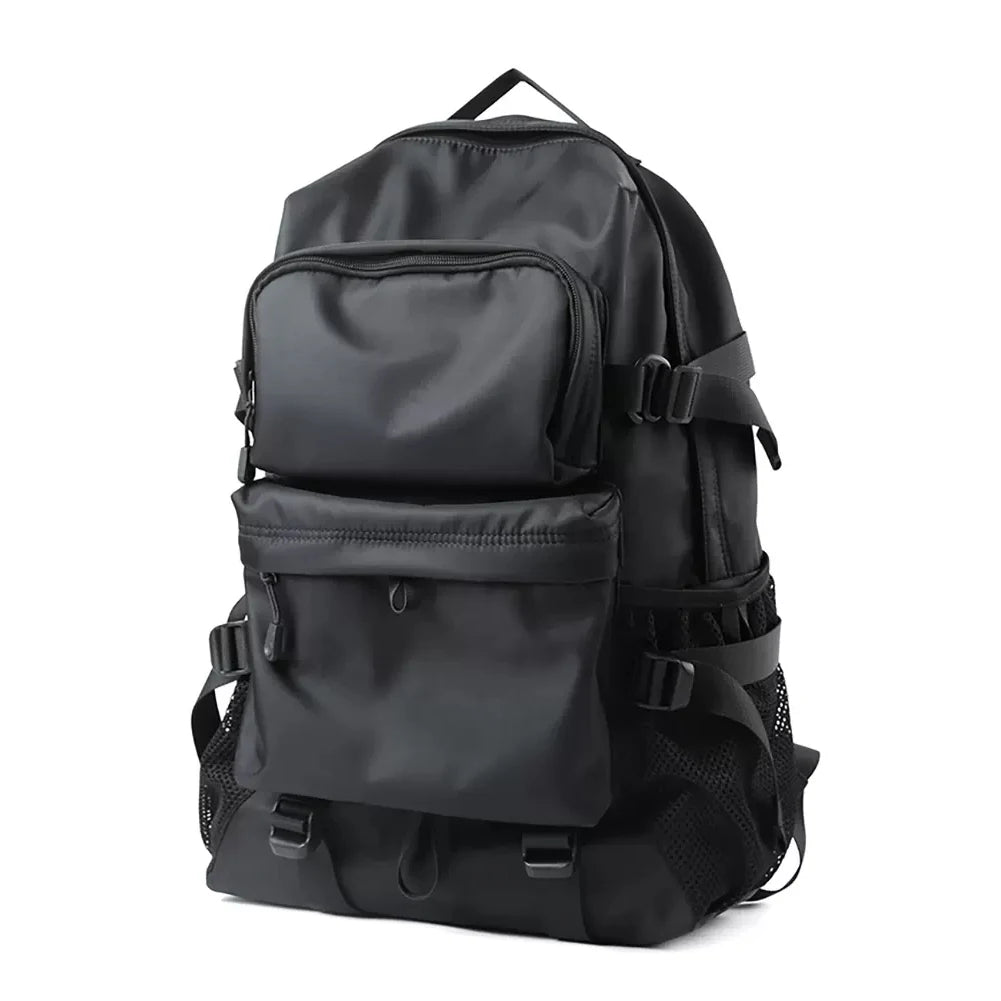 SYZM Oxford Black Backpack High Quality Men's Backpack Fashion Travel knapsack Laptop Bag Large Capacity Student Bookbag