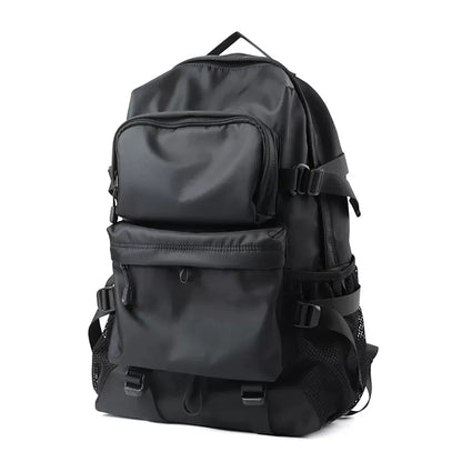 SYZM Oxford Black Backpack High Quality Men's Backpack Fashion Travel knapsack Laptop Bag Large Capacity Student Bookbag