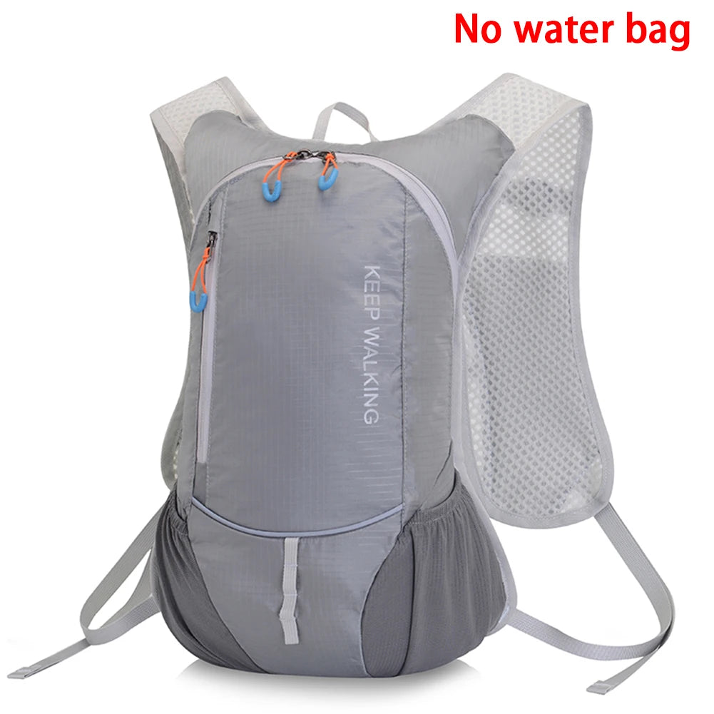 SYZM Running Vest Bag Breathable Outdoor Sport Backpack Portable Hydration Pack Bags  Trail Marathon Hiking Water Bag