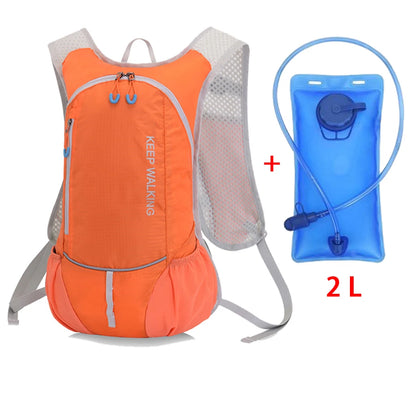 SYZM Running Vest Bag Breathable Outdoor Sport Backpack Portable Hydration Pack Bags  Trail Marathon Hiking Water Bag
