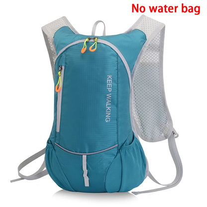 SYZM Running Vest Bag Breathable Outdoor Sport Backpack Portable Hydration Pack Bags  Trail Marathon Hiking Water Bag