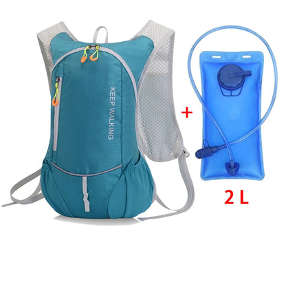 SYZM Running Vest Bag Breathable Outdoor Sport Backpack Portable Hydration Pack Bags  Trail Marathon Hiking Water Bag