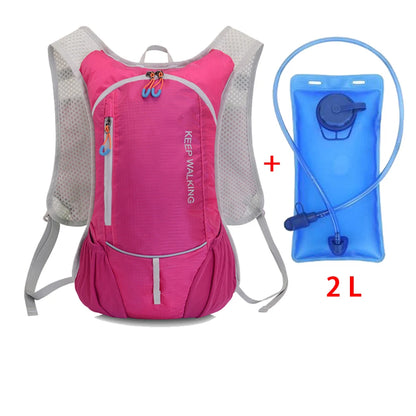 SYZM Running Vest Bag Breathable Outdoor Sport Backpack Portable Hydration Pack Bags  Trail Marathon Hiking Water Bag