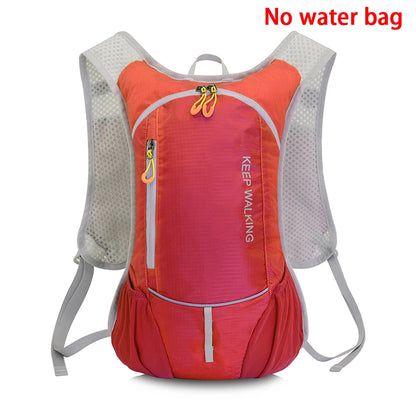 SYZM Running Vest Bag Breathable Outdoor Sport Backpack Portable Hydration Pack Bags  Trail Marathon Hiking Water Bag