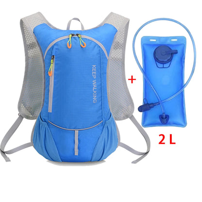 SYZM Running Vest Bag Breathable Outdoor Sport Backpack Portable Hydration Pack Bags  Trail Marathon Hiking Water Bag