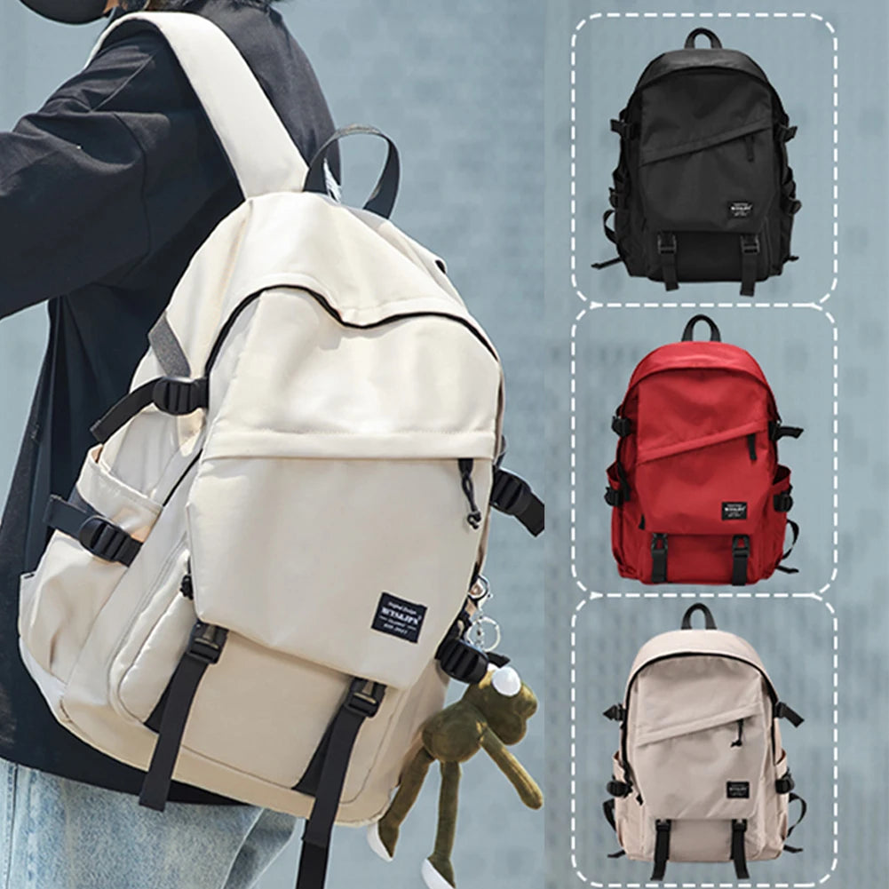 SYZM School Bags for Teenage Girls Backpack School Women Waterproof Nylon Bookbags Muti-Pocket Student Schoolbag Laptop Bags
