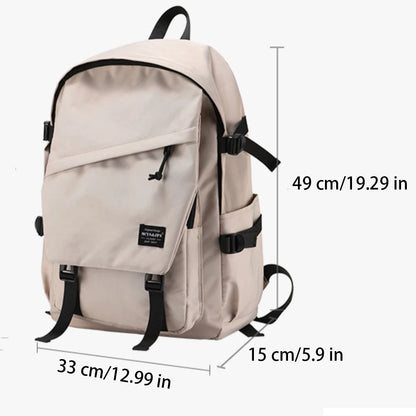 SYZM School Bags for Teenage Girls Backpack School Women Waterproof Nylon Bookbags Muti-Pocket Student Schoolbag Laptop Bags