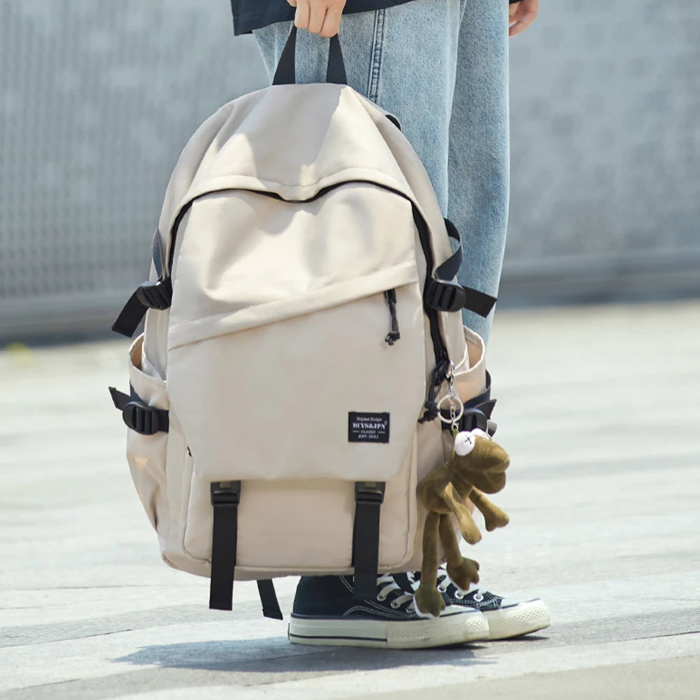 SYZM School Bags for Teenage Girls Backpack School Women Waterproof Nylon Bookbags Muti-Pocket Student Schoolbag Laptop Bags