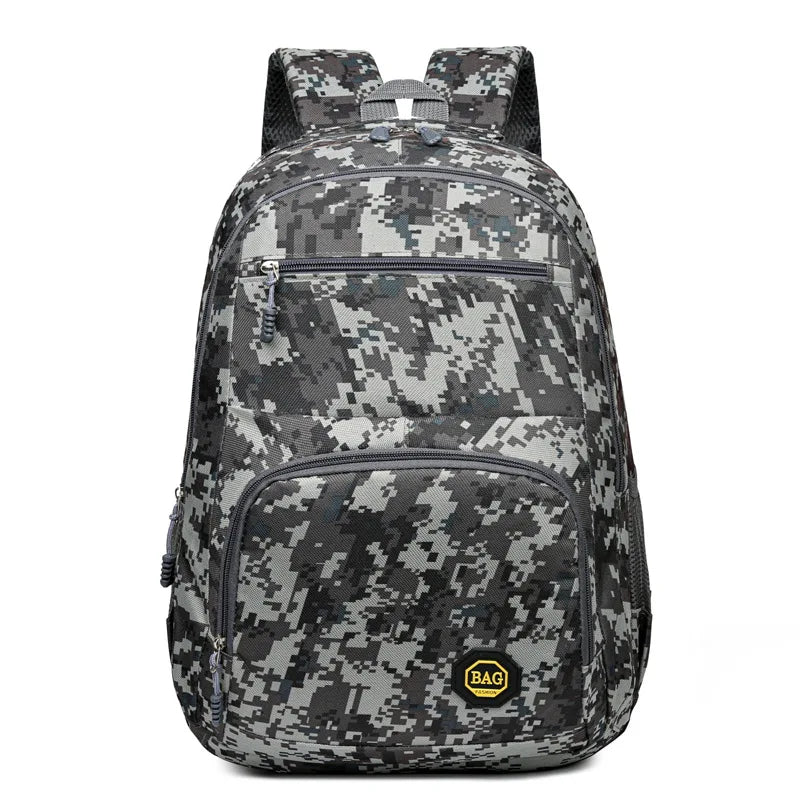 SYZM Sports Camouflage Trend Portable Travel Backpack New Large Capacity Fashion Outdoor Hiking Bag