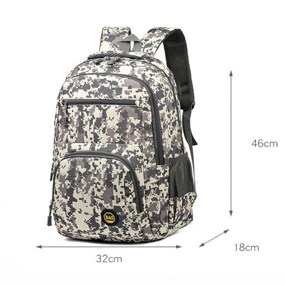 SYZM Sports Camouflage Trend Portable Travel Backpack New Large Capacity Fashion Outdoor Hiking Bag