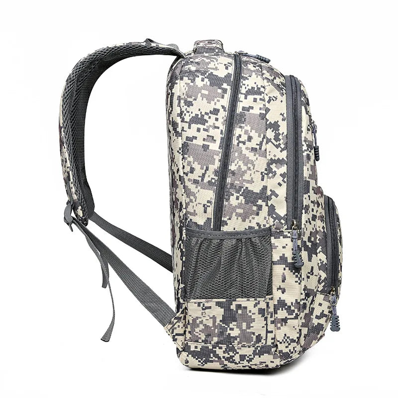 SYZM Sports Camouflage Trend Portable Travel Backpack New Large Capacity Fashion Outdoor Hiking Bag