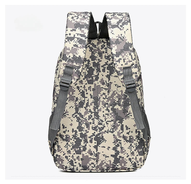 SYZM Sports Camouflage Trend Portable Travel Backpack New Large Capacity Fashion Outdoor Hiking Bag
