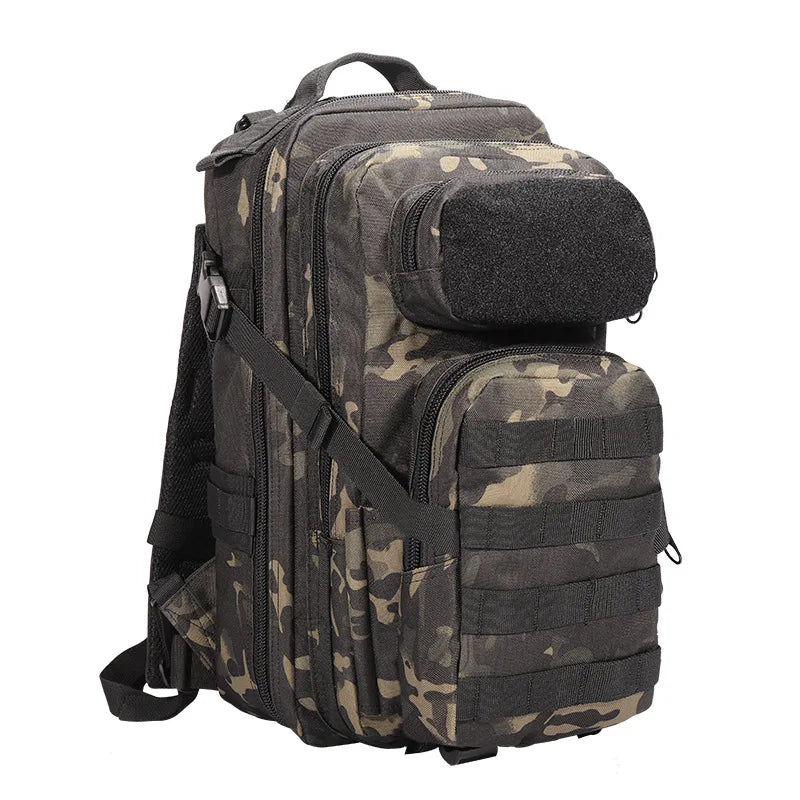 SYZM Tactical Backpack Outdoor Camouflage Hiking Bag 600D Oxford Cloth Waterproof Large Capacity Travel Sports Backpacks