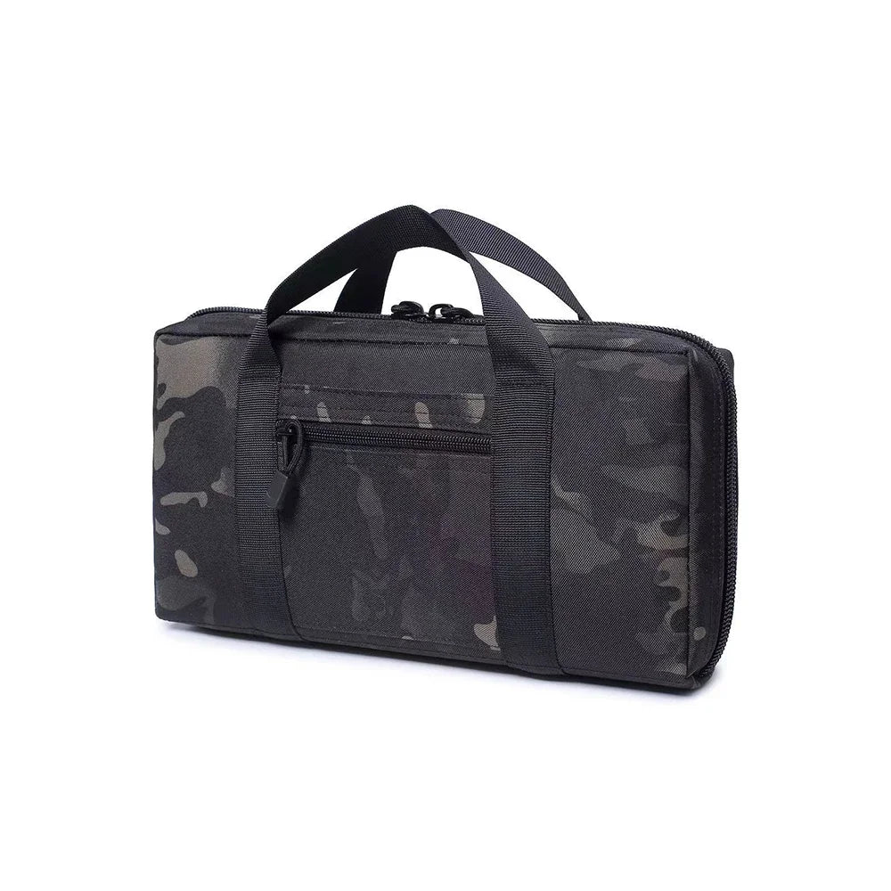 SYZM Tactical Gun Bag Hidden  Pistol Storage Bag Men's Portable Outdoor Handbag Ammo Clips Bag Enthusiast Bag