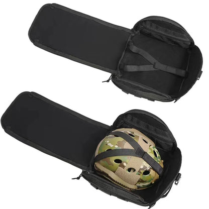 SYZM Tactical Helmet Bag Molle Helmet Pack Multi-Purpose Carrying Pouch for Sports Hunting Shooting Combat Helmets