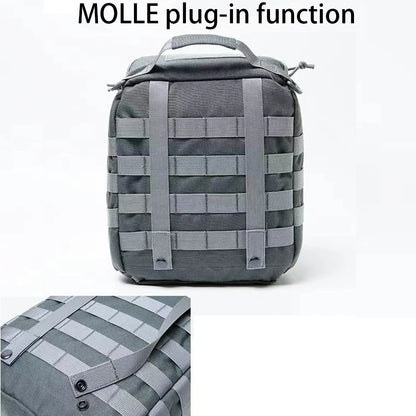 SYZM Tactical Helmet Bag Molle Helmet Pack Multi-Purpose Carrying Pouch for Sports Hunting Shooting Combat Helmets