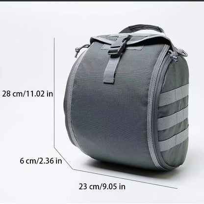 SYZM Tactical Helmet Bag Molle Helmet Pack Multi-Purpose Carrying Pouch for Sports Hunting Shooting Combat Helmets