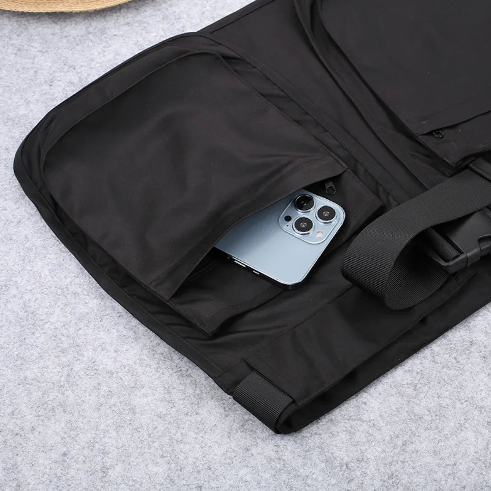 SYZM Two-sided Waist Bag for Unisex Belt Bag Multi Functional Waist Seal Pocket Waterproof Nylon Retro Drop Bum Bags