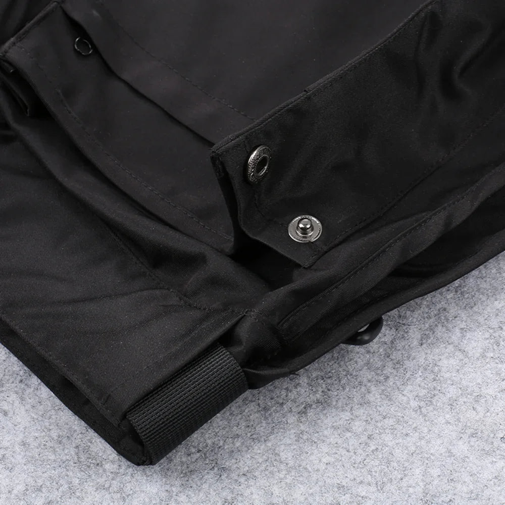 SYZM Two-sided Waist Bag for Unisex Belt Bag Multi Functional Waist Seal Pocket Waterproof Nylon Retro Drop Bum Bags