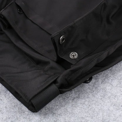 SYZM Two-sided Waist Bag for Unisex Belt Bag Multi Functional Waist Seal Pocket Waterproof Nylon Retro Drop Bum Bags