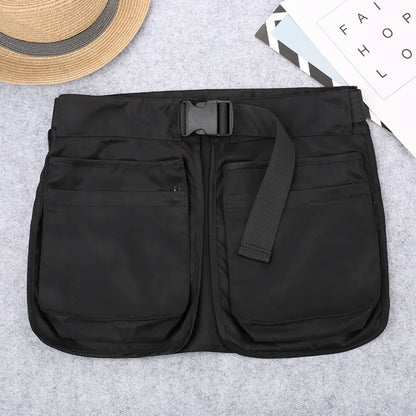 SYZM Two-sided Waist Bag for Unisex Belt Bag Multi Functional Waist Seal Pocket Waterproof Nylon Retro Drop Bum Bags