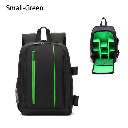 SYZM Waterproof Camera Backpack Shock Absorption DLSR Shoulders Bags Nylon Camera Lens Bag Outdoor Travel Backpack Laptop Bag