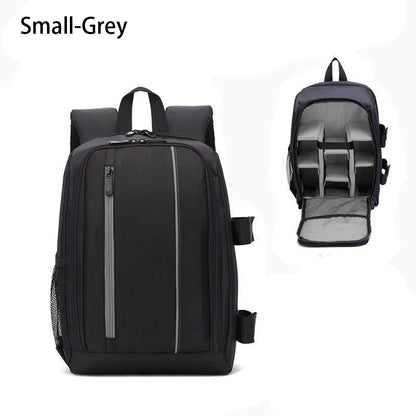 SYZM Waterproof Camera Backpack Shock Absorption DLSR Shoulders Bags Nylon Camera Lens Bag Outdoor Travel Backpack Laptop Bag