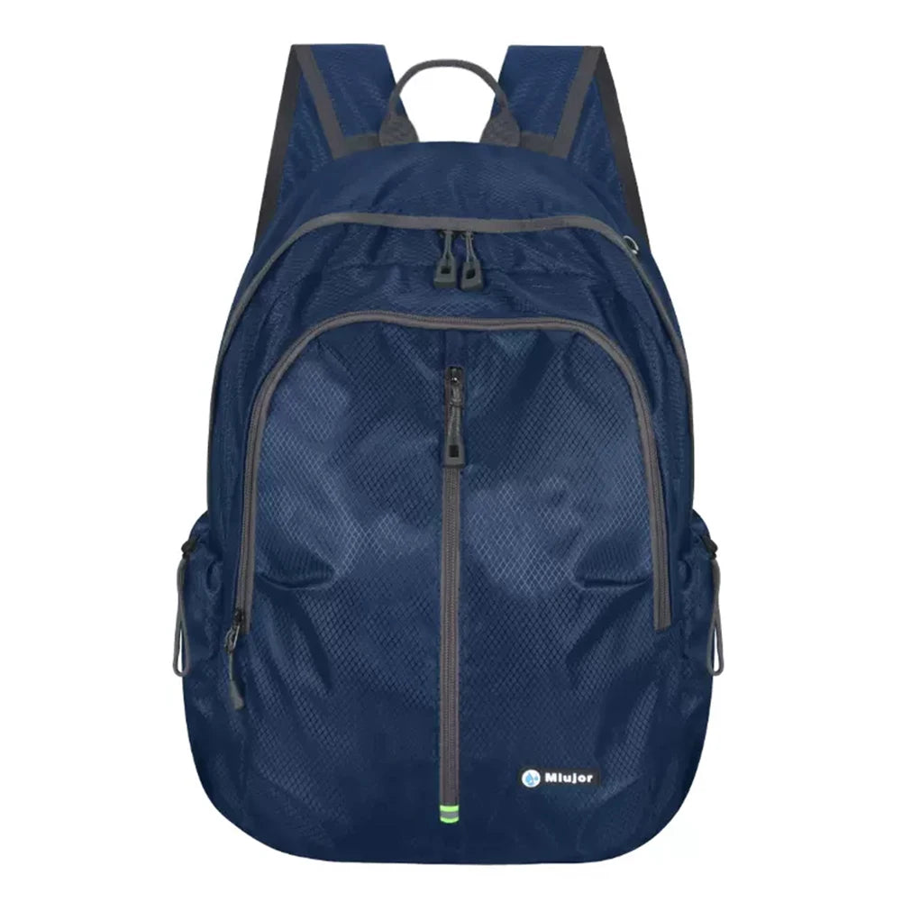 SYZM Waterproof Sports Backpack Foldable Lightweight Outdoor Backpack Portable Large Capacity Travel Bag Mountaineering Knapsack