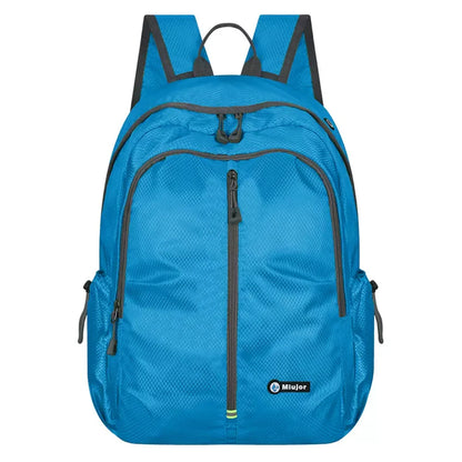 SYZM Waterproof Sports Backpack Foldable Lightweight Outdoor Backpack Portable Large Capacity Travel Bag Mountaineering Knapsack