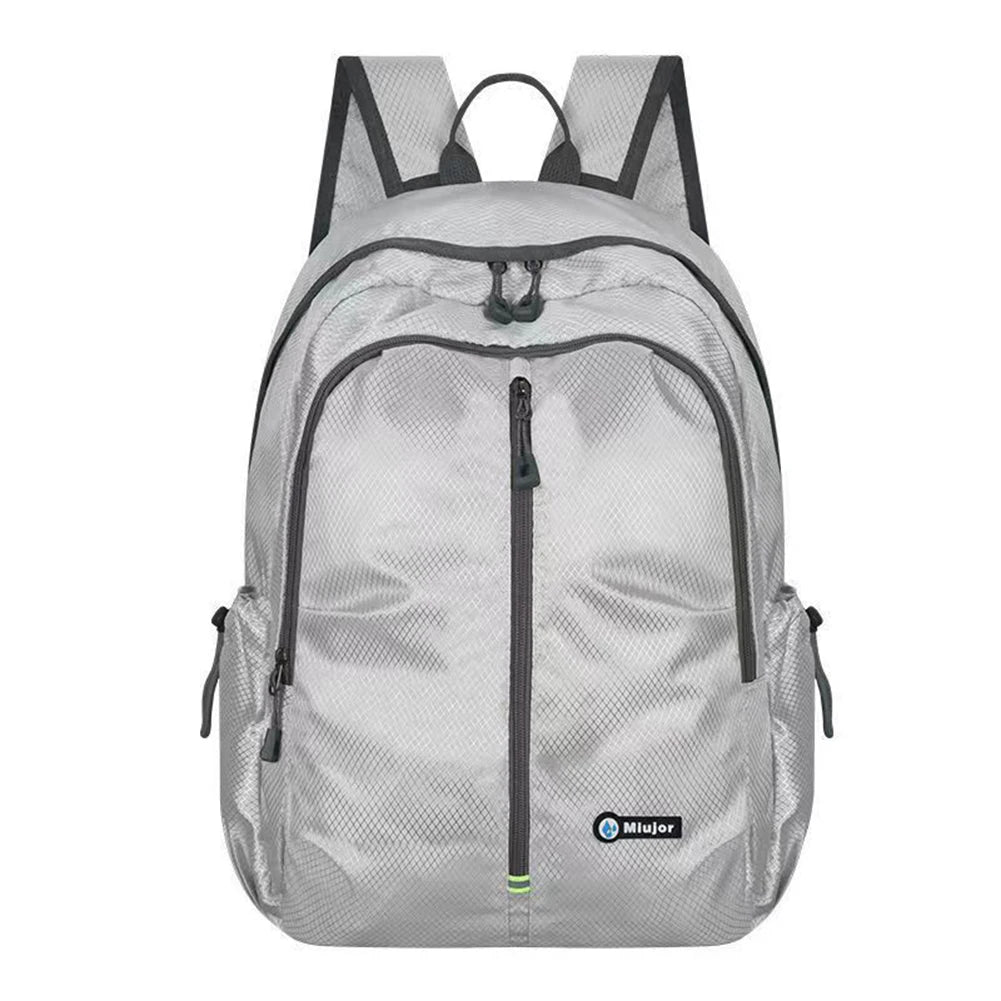 SYZM Waterproof Sports Backpack Foldable Lightweight Outdoor Backpack Portable Large Capacity Travel Bag Mountaineering Knapsack