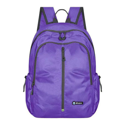 SYZM Waterproof Sports Backpack Foldable Lightweight Outdoor Backpack Portable Large Capacity Travel Bag Mountaineering Knapsack