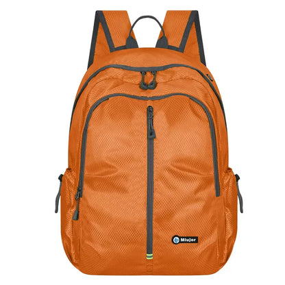 SYZM Waterproof Sports Backpack Foldable Lightweight Outdoor Backpack Portable Large Capacity Travel Bag Mountaineering Knapsack