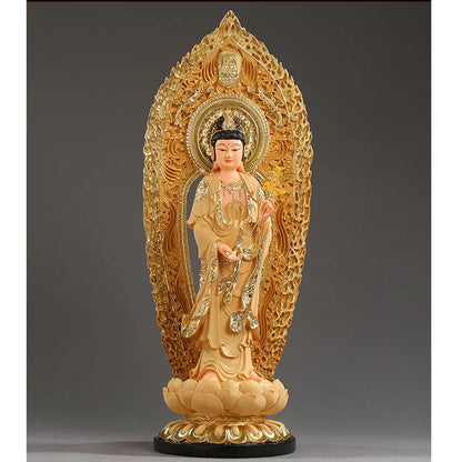 54CM large Southeast Asia Efficacious protection worship Buddha Mahasthamaprapta PUSA HOME Store FENG SHUI gilding statue
