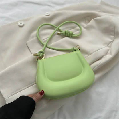 Saddle Bags 2024 New Fashion Women's Shoulder Bag Simple Armpit Bag Luxury Handbags Designer Bags  Purse  Hand Bag