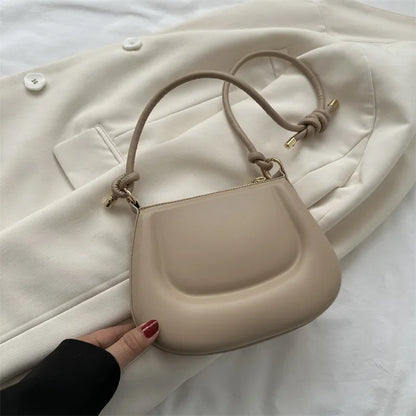 Saddle Bags 2024 New Fashion Women's Shoulder Bag Simple Armpit Bag Luxury Handbags Designer Bags  Purse  Hand Bag